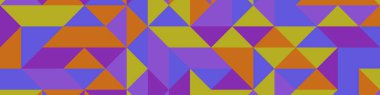 Color Rhombus tile tessellation pattern illustration