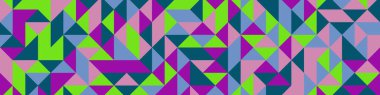 Color Rhombus tile tessellation pattern illustration