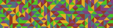 Color Rhombus tile tessellation pattern illustration