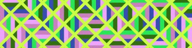 Color Rhombus tile tessellation pattern illustration