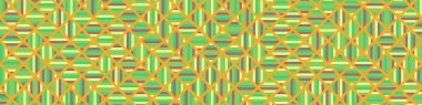 Color Rhombus tile tessellation pattern illustration