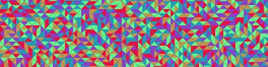 Color Rhombus tile tessellation pattern illustration
