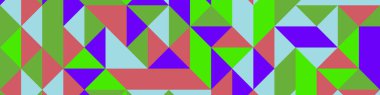 Color Rhombus tile tessellation pattern illustration