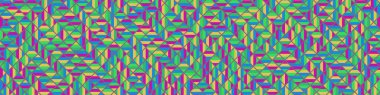 Color Rhombus tile tessellation pattern illustration