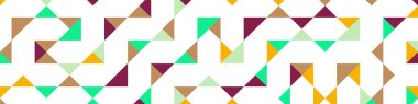 Color Rhombus tile tessellation pattern illustration