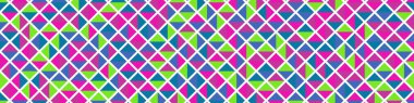 Color Rhombus tile tessellation pattern illustration