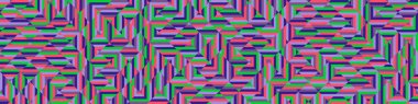 Color Rhombus tile tessellation pattern illustration