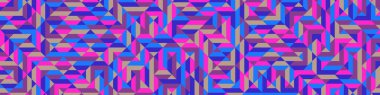 Color Rhombus tile tessellation pattern illustration