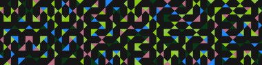 Color Rhombus tile tessellation pattern illustration
