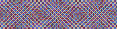 Color Rhombus tile tessellation pattern illustration
