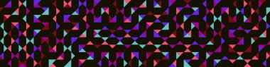 Color Rhombus tile tessellation pattern illustration