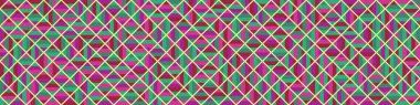 Color Rhombus tile tessellation pattern illustration