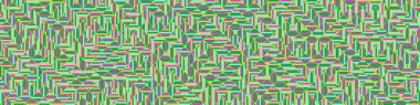 Color Rhombus tile tessellation pattern illustration
