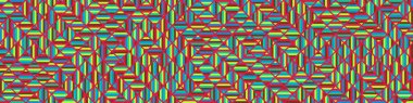 Color Rhombus tile tessellation pattern illustration