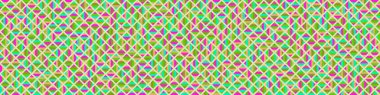 Color Rhombus tile tessellation pattern illustration