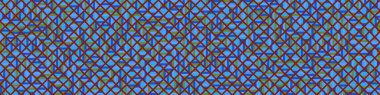 Color Rhombus tile tessellation pattern illustration