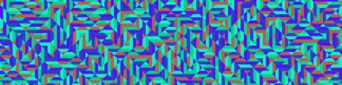 Color Rhombus tile tessellation pattern illustration