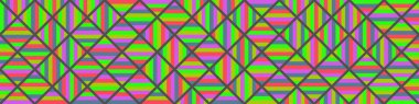 Color Rhombus tile tessellation pattern illustration