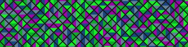 Color Rhombus tile tessellation pattern illustration