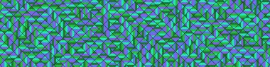 Color Rhombus tile tessellation pattern illustration