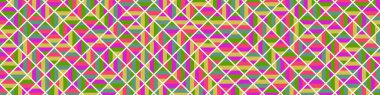 Color Rhombus tile tessellation pattern illustration