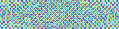 Color Rhombus tile tessellation pattern illustration