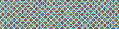 Color Rhombus tile tessellation pattern illustration