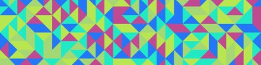 Color Rhombus tile tessellation pattern illustration