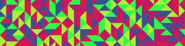 Color Rhombus tile tessellation pattern illustration