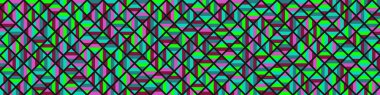Color Rhombus tile tessellation pattern illustration