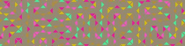 Color Rhombus tile tessellation pattern illustration