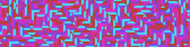 Color Rhombus tile tessellation pattern illustration