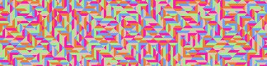 Color Rhombus tile tessellation pattern illustration