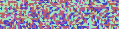 Color Rhombus tile tessellation pattern illustration