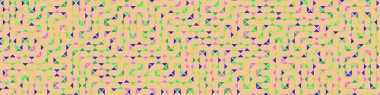 Color Rhombus tile tessellation pattern illustration