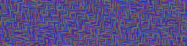 Color Rhombus tile tessellation pattern illustration