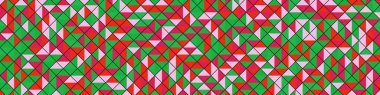 Color Rhombus tile tessellation pattern illustration