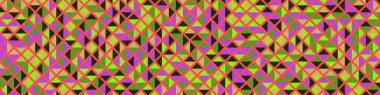 Color Rhombus tile tessellation pattern illustration