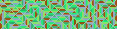 Color Rhombus tile tessellation pattern illustration
