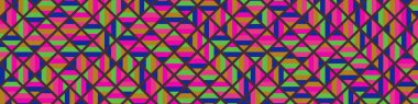 Color Rhombus tile tessellation pattern illustration