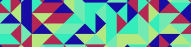 Color Rhombus tile tessellation pattern illustration