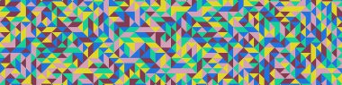 Color Rhombus tile tessellation pattern illustration