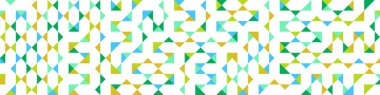 Color Rhombus tile tessellation pattern illustration