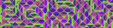 Color Rhombus tile tessellation pattern illustration
