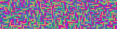 Color Rhombus tile tessellation pattern illustration