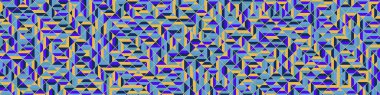 Color Rhombus tile tessellation pattern illustration