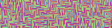Color Rhombus tile tessellation pattern illustration