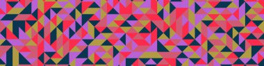 Color Rhombus tile tessellation pattern illustration