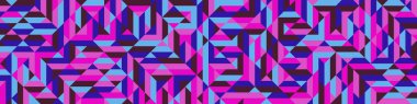 Color Rhombus tile tessellation pattern illustration