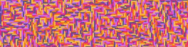 Color Rhombus tile tessellation pattern illustration